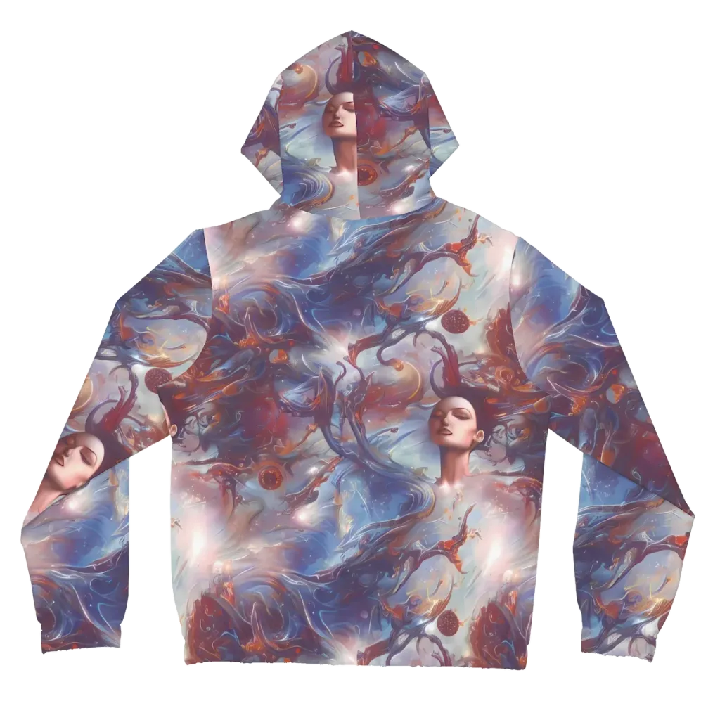 Dreamweaver on Women's Full-Zip Hoodie — Back