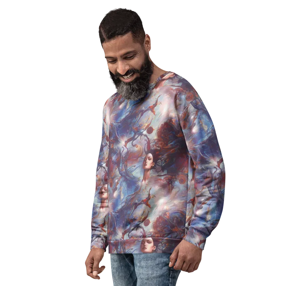Dreamweaver on Sweatshirt — Left Front