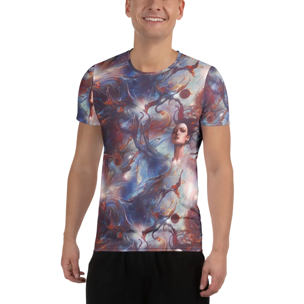 Dreamweaver on Men's Athletic T-Shirt — Front