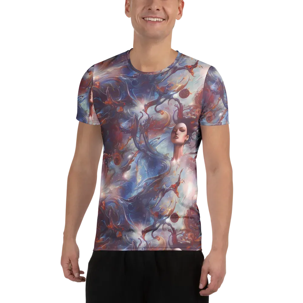 Dreamweaver on Men's Athletic T-Shirt — Front