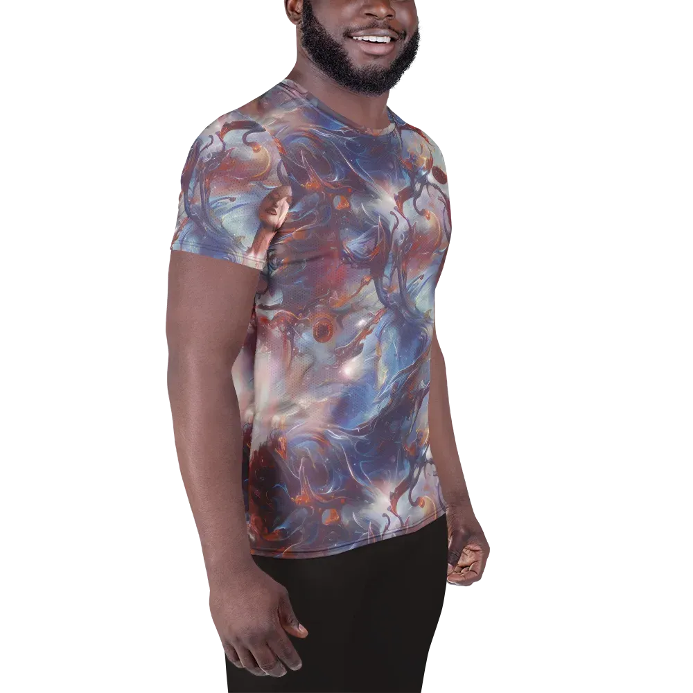 Dreamweaver on Men's Athletic T-Shirt — Right