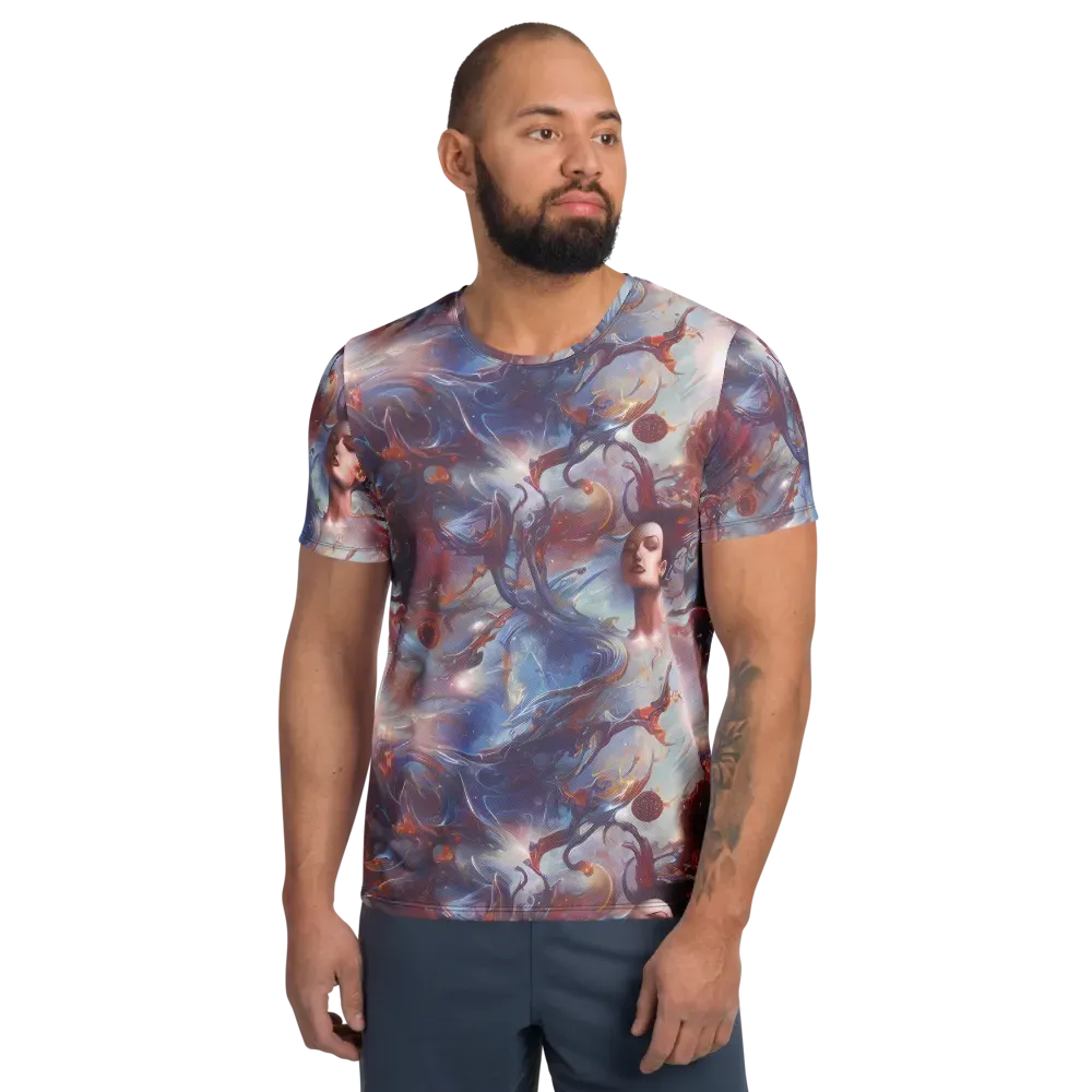 Dreamweaver on Men's Athletic T-Shirt — Front