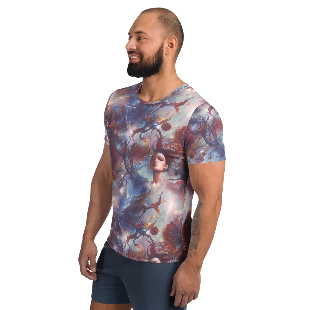Dreamweaver on Men's Athletic T-Shirt — Left