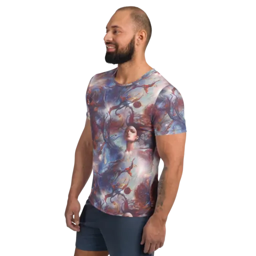 Dreamweaver on a Men's Athletic T-Shirt