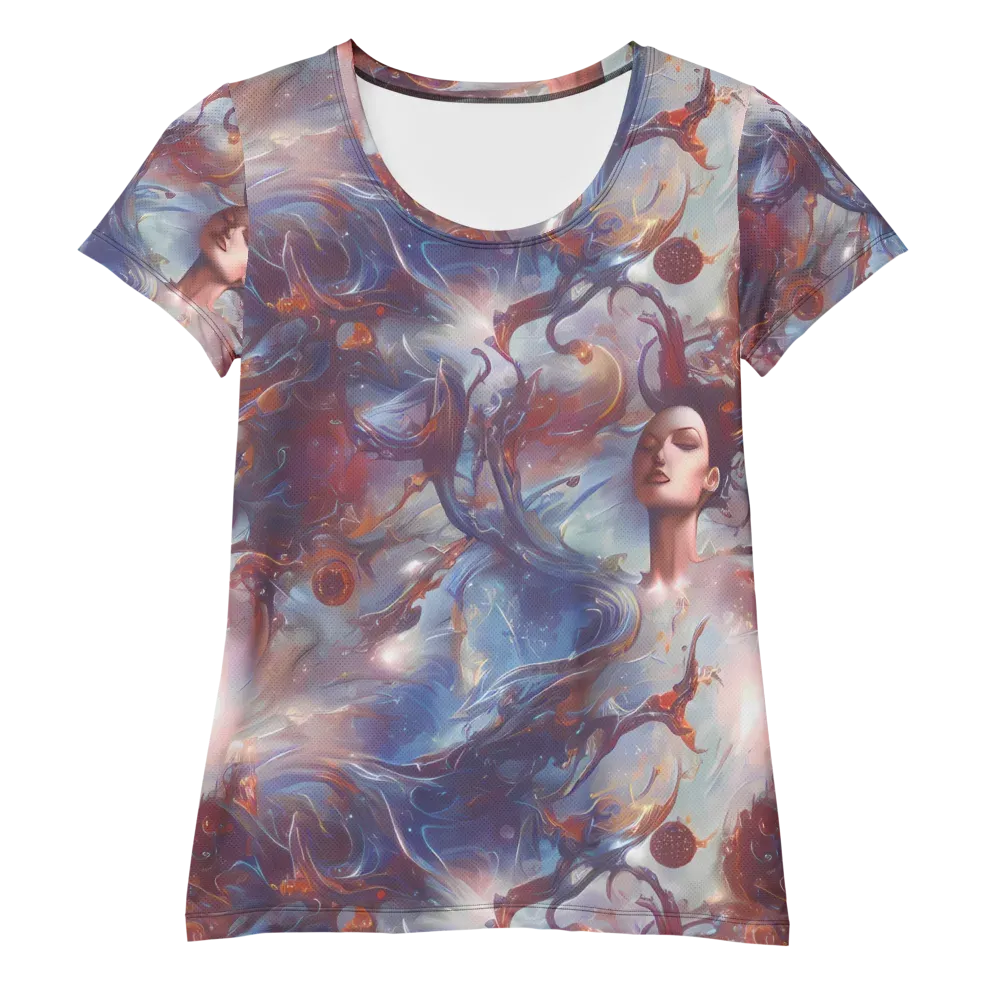 Dreamweaver on Women's Athletic T-Shirt — Front