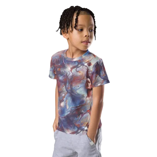 Dreamweaver on a Kids Crew Neck T-Shirt