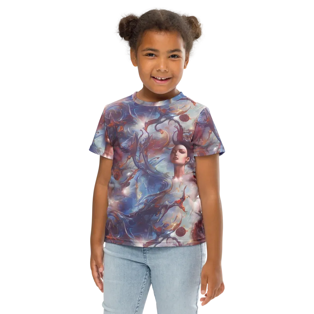 Dreamweaver on Kids Crew Neck T-Shirt — Front