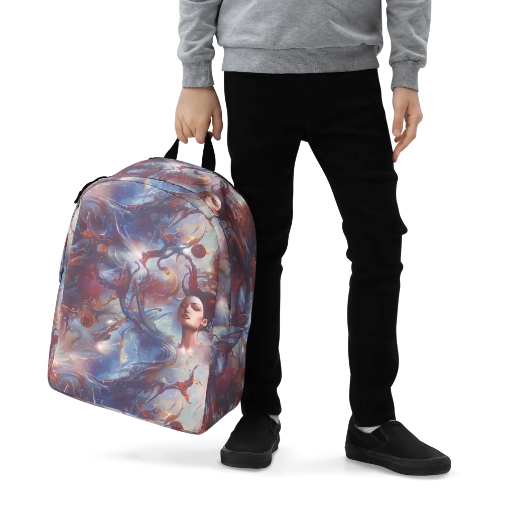 Dreamweaver on Minimalist Backpack — Zoomed-in