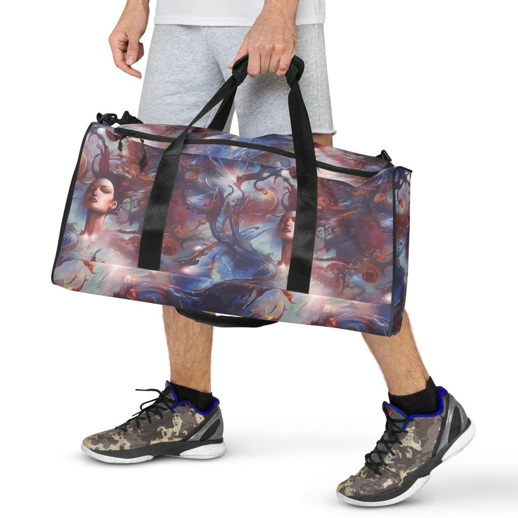 Dreamweaver on Duffle Bag — Front