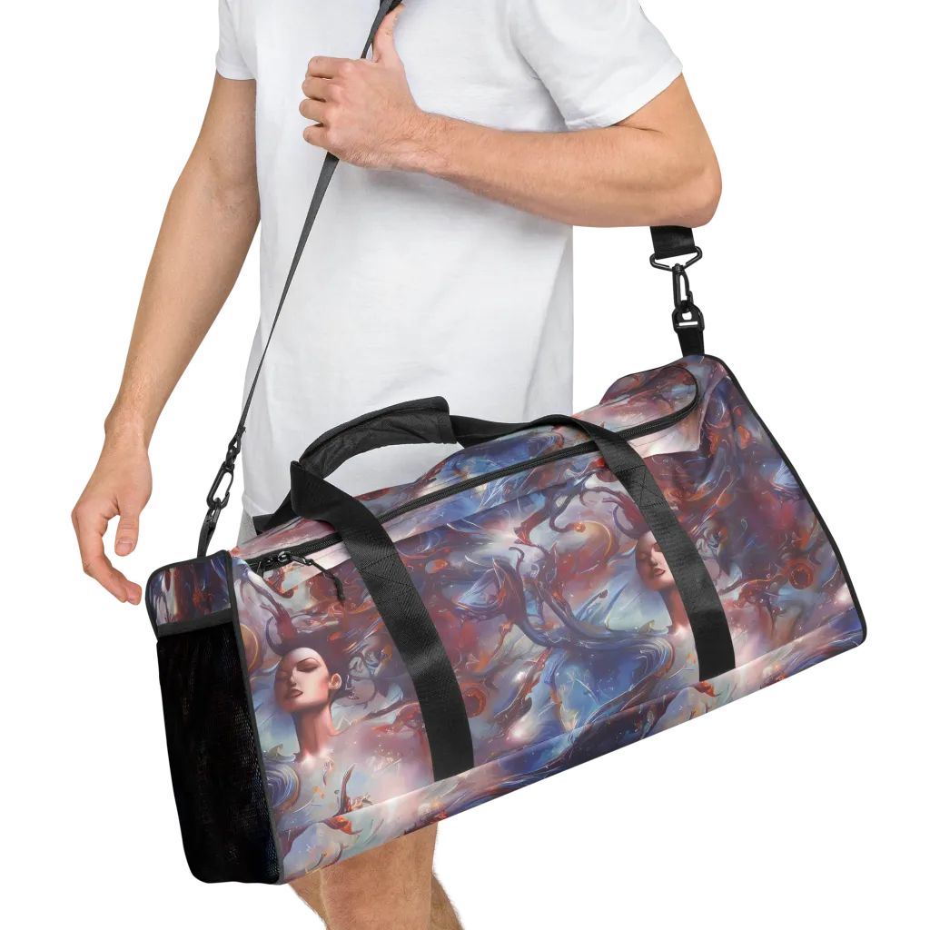 Dreamweaver on Duffle Bag — Right Front