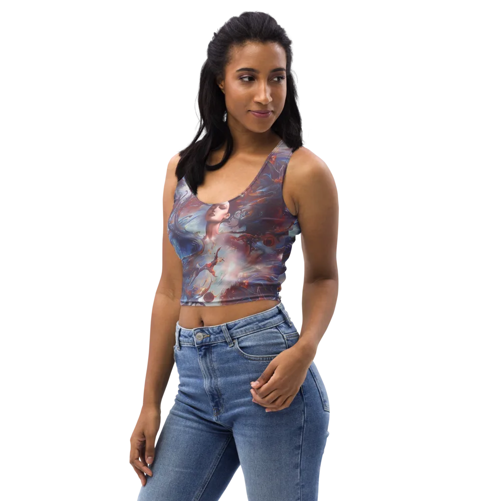 Dreamweaver on Crop Top — Left Front