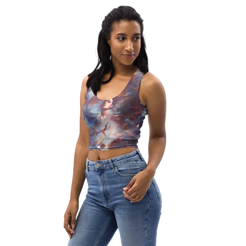 Dreamweaver on Crop Top — Left Front