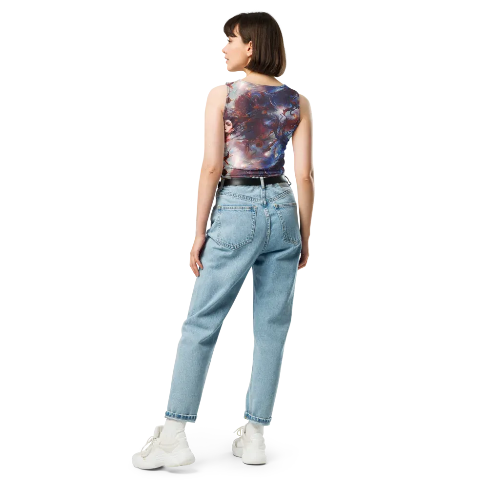 Dreamweaver on Crop Top — Back