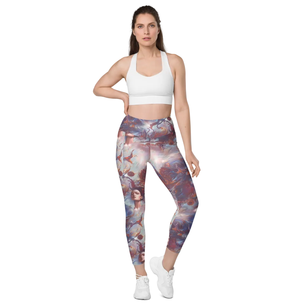 Dreamweaver on Leggings with Pockets — Front