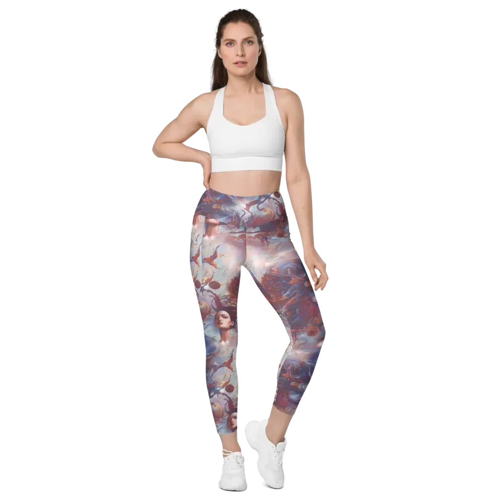 Dreamweaver on Leggings with Pockets — Front