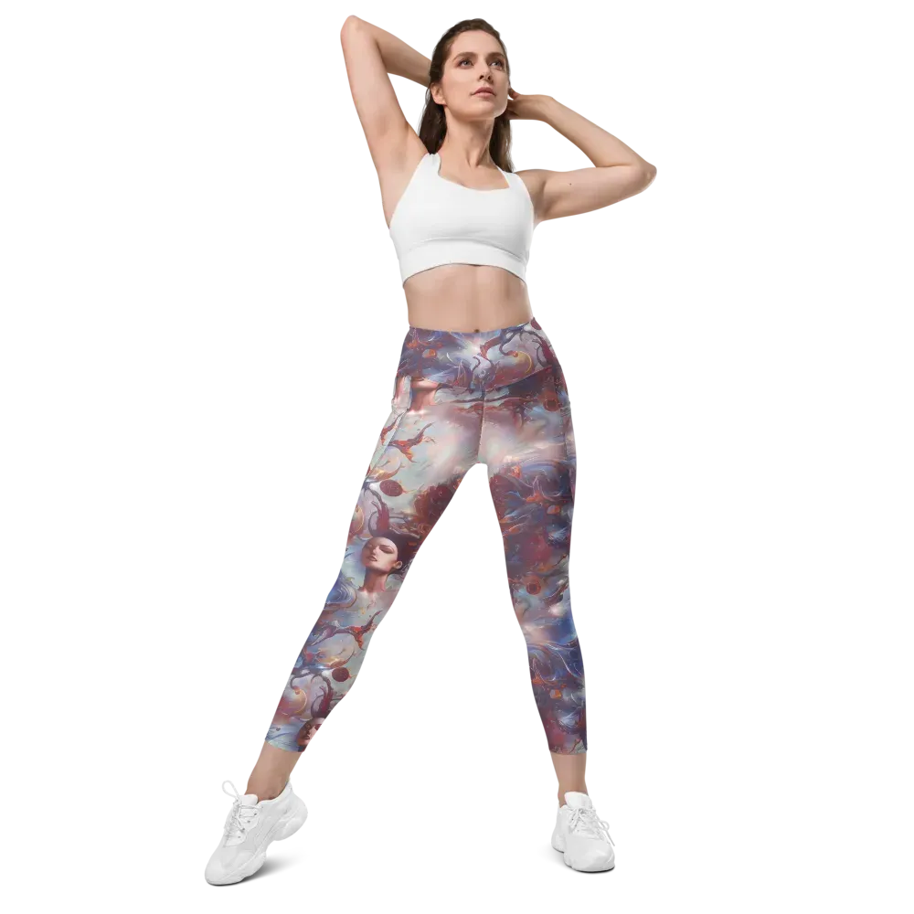 Dreamweaver on Leggings with Pockets — Front