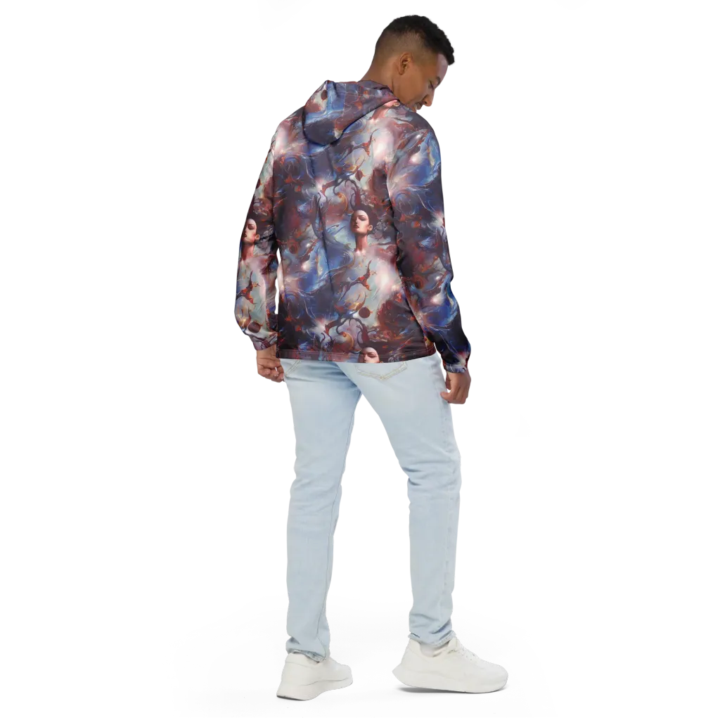 Dreamweaver on Men's Windbreaker — Back