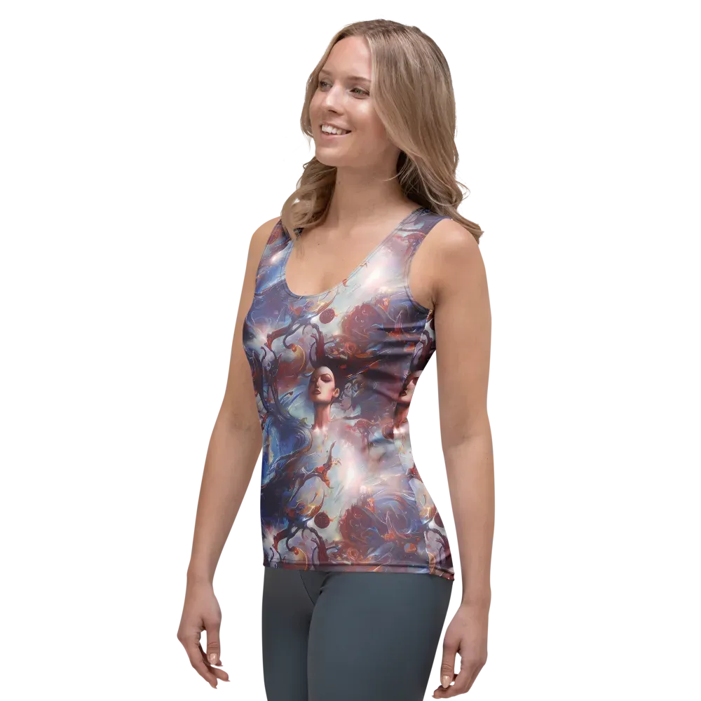 Dreamweaver on Women's Tank Top — Left Front