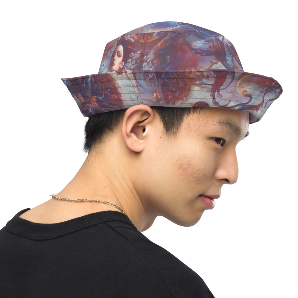 Dreamweaver on Reversible Bucket Hat — Right Outside