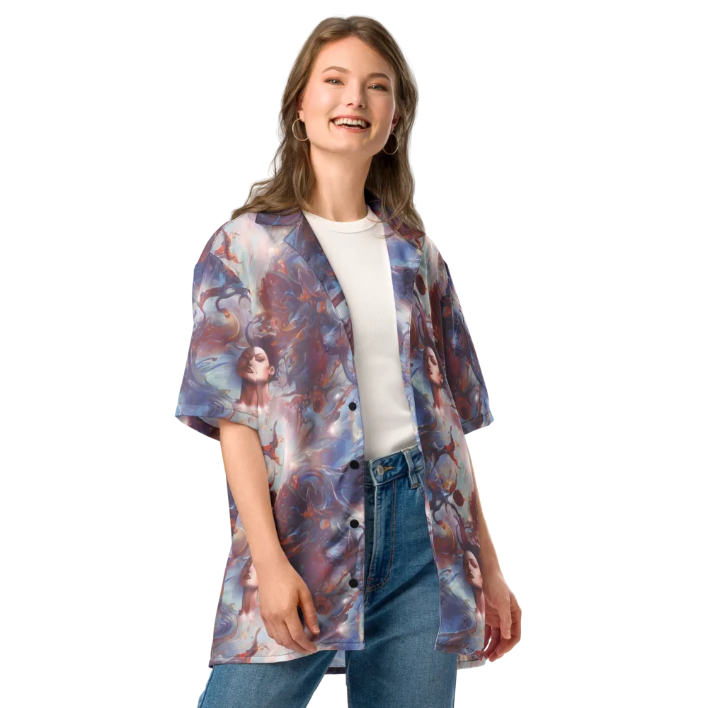 Dreamweaver on Button Shirt — Front