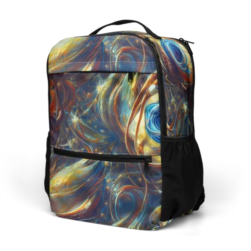 Celestial Vortex on a Utility Backpack