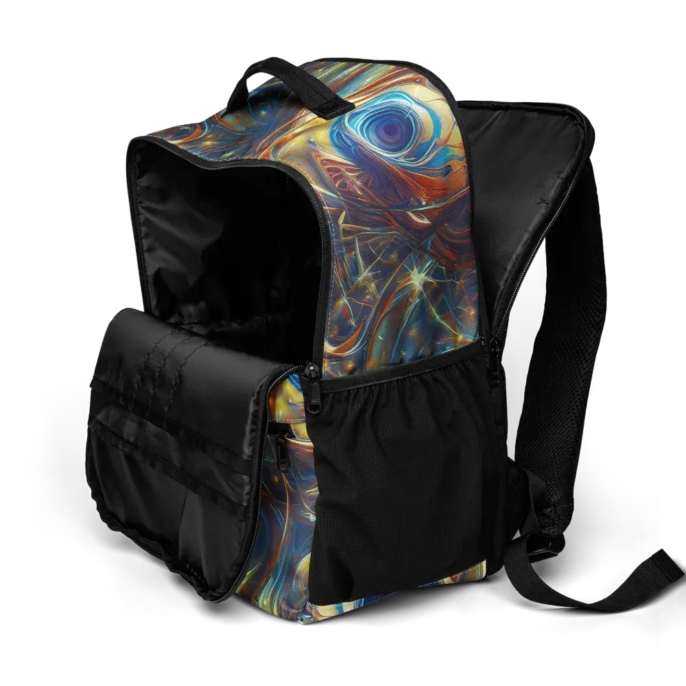 Celestial Vortex on Utility Backpack — Product details 2