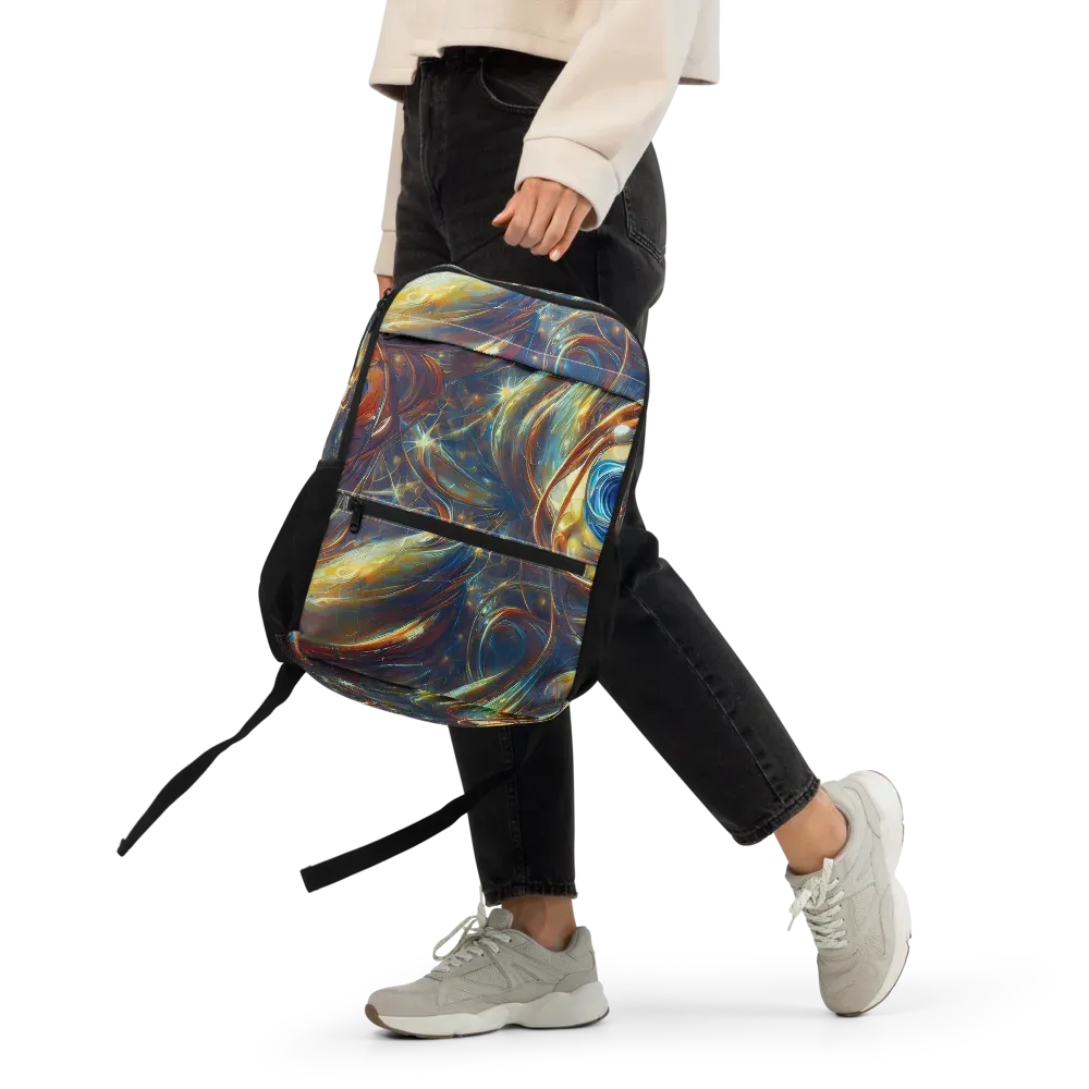 Celestial Vortex on Utility Backpack — Front
