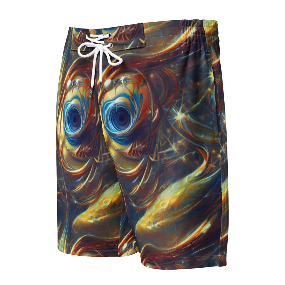 Celestial Vortex on Men's Board Shorts — Front