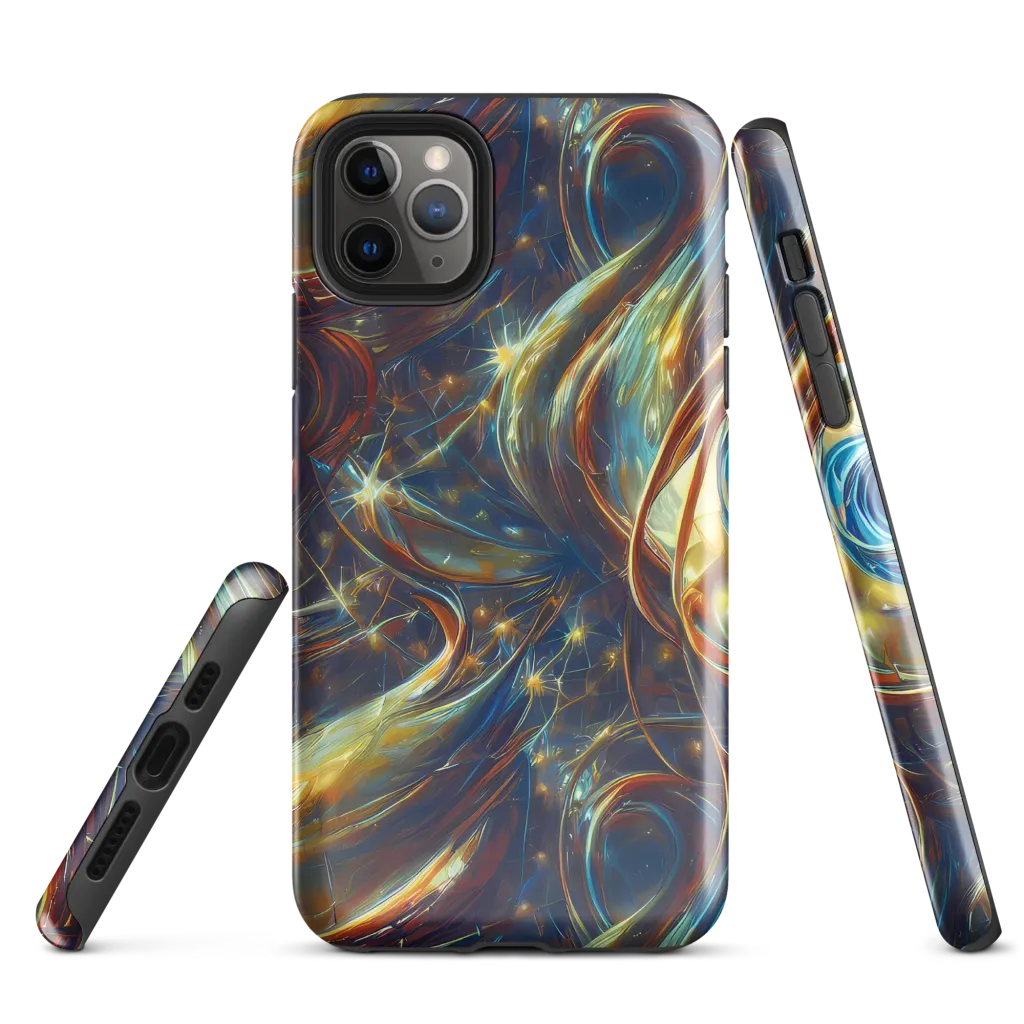 Celestial Vortex on Tough Case for iPhone® — Front
