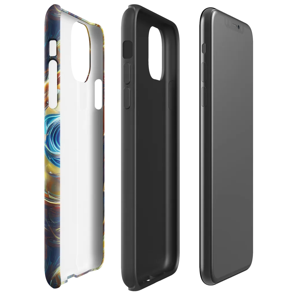 Celestial Vortex on Tough Case for iPhone® — Right