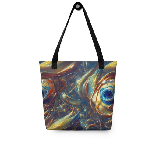 Celestial Vortex on a Tote Bag