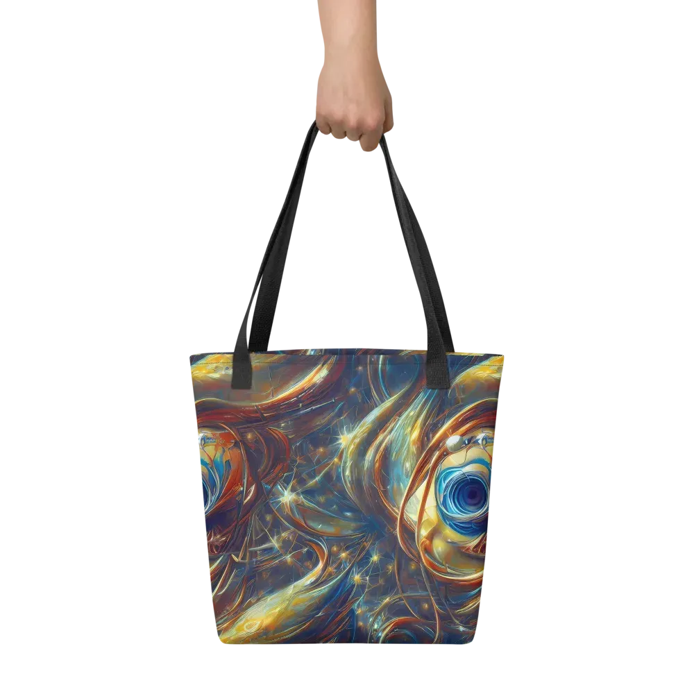 Celestial Vortex on Tote Bag — Front