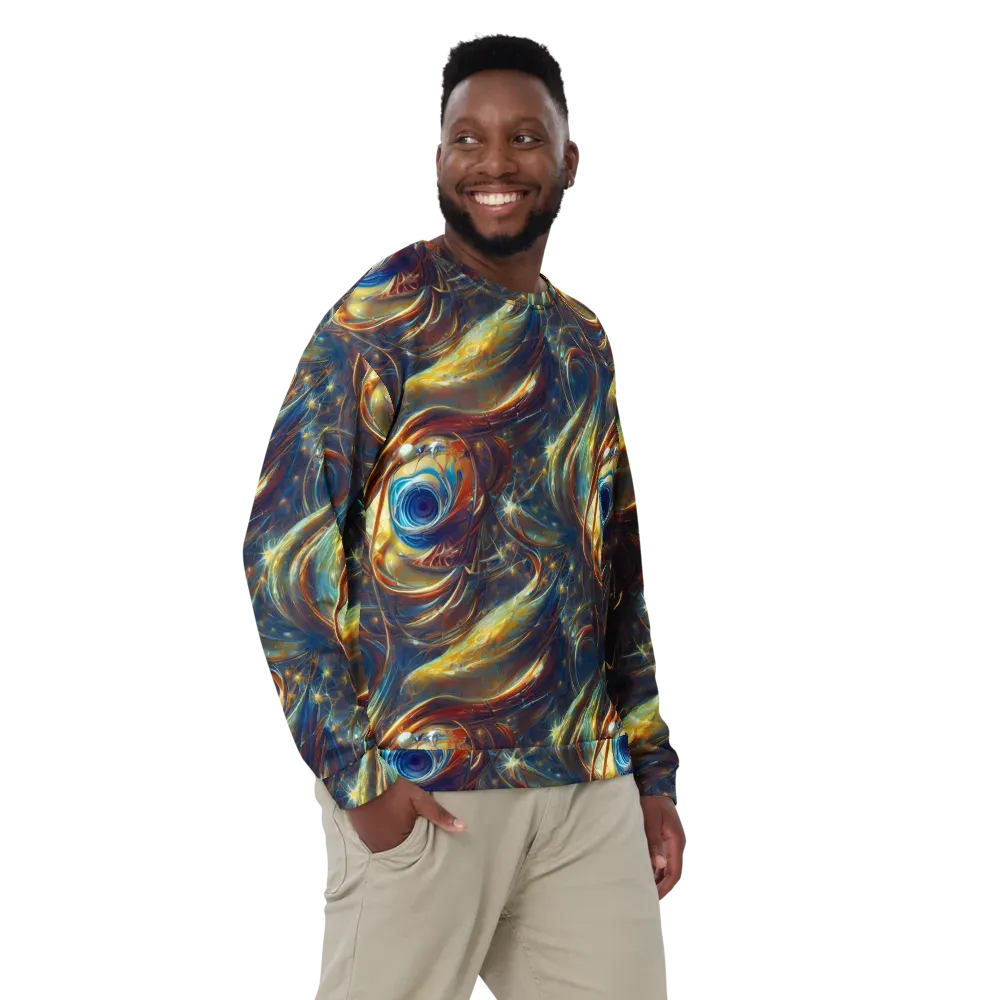 Celestial Vortex on Sweatshirt — Front