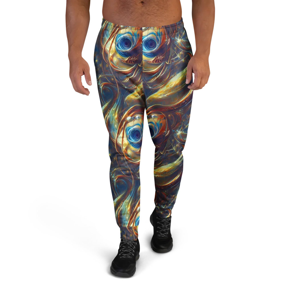 Celestial Vortex on Men's Joggers — Front