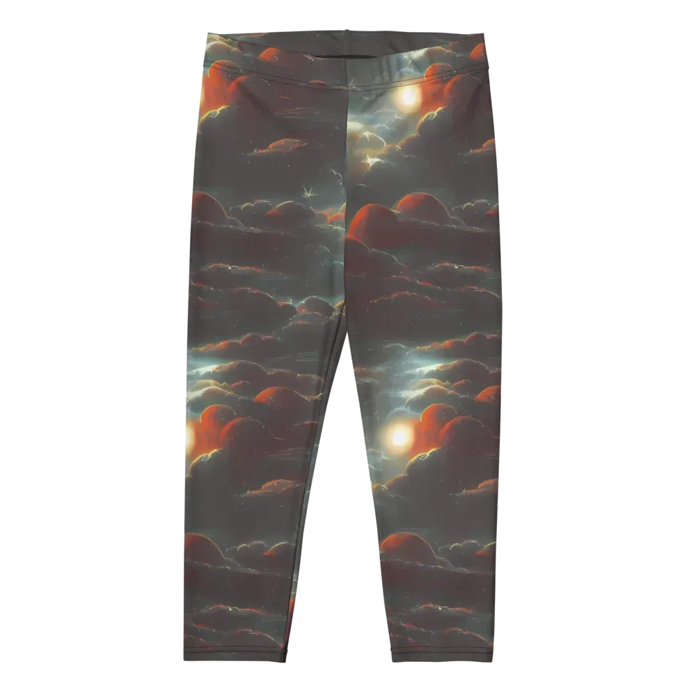 Stellar Highlands on Capri Leggings — Front