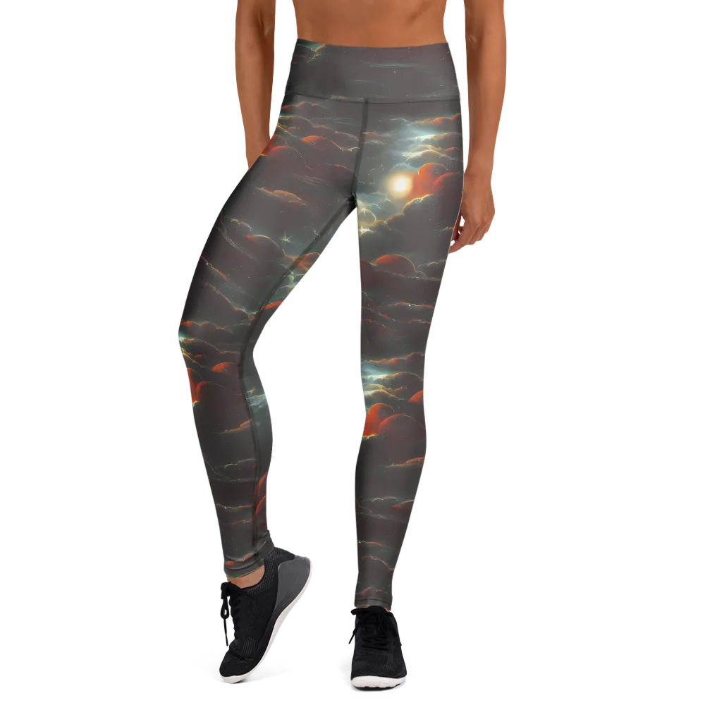 Stellar Highlands on Yoga Leggings — Front