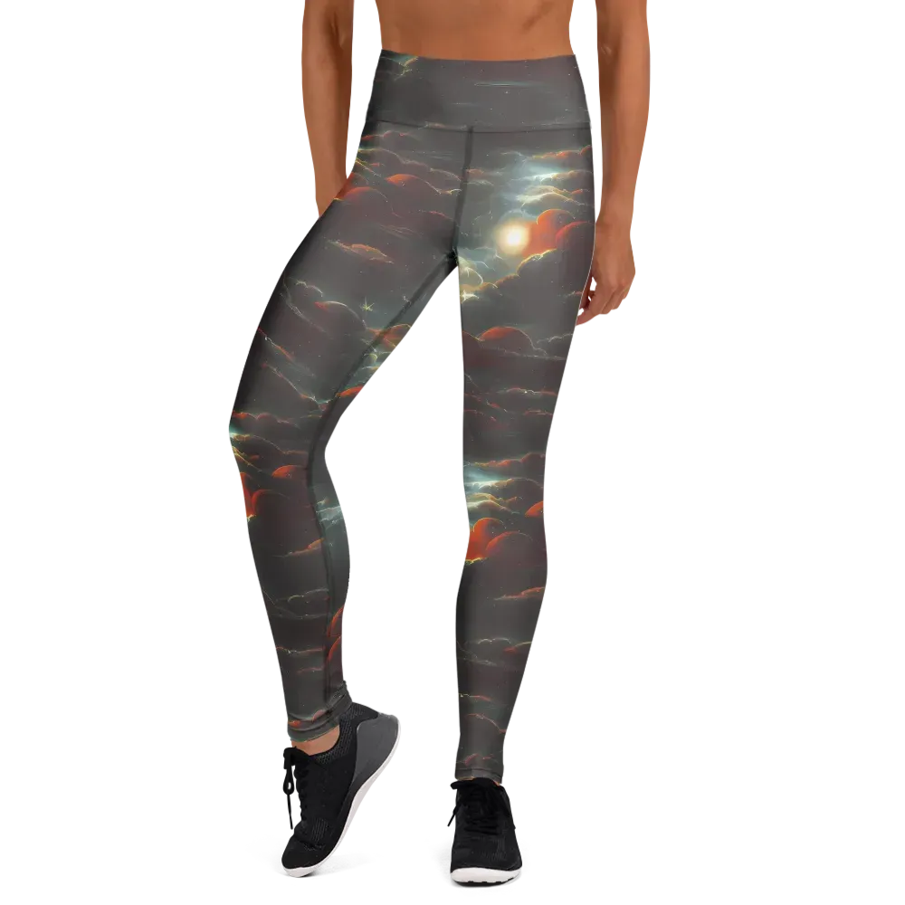 Stellar Highlands on Yoga Leggings — Front