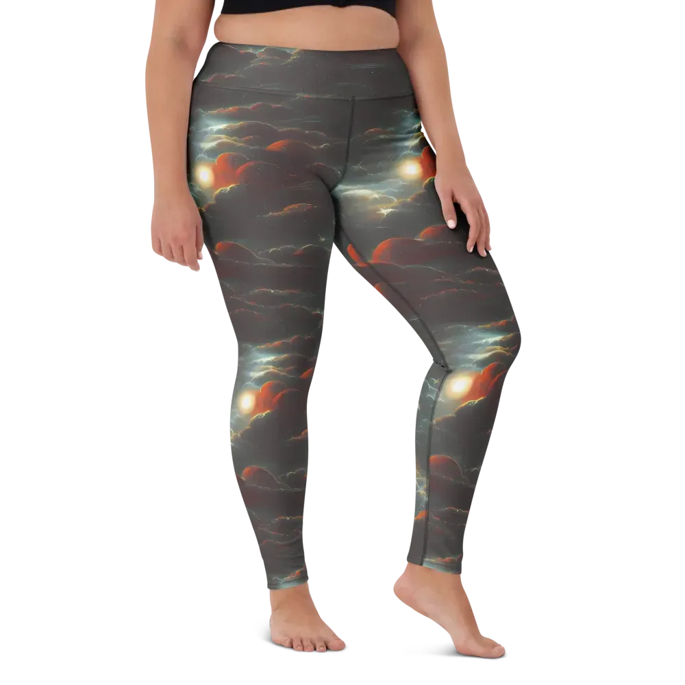 Stellar Highlands on Yoga Leggings — Front