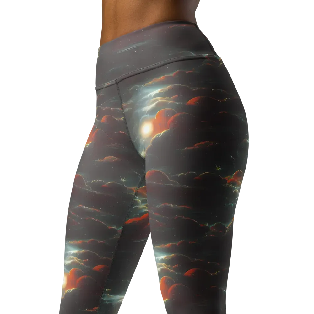 Stellar Highlands on Yoga Leggings — Left Front