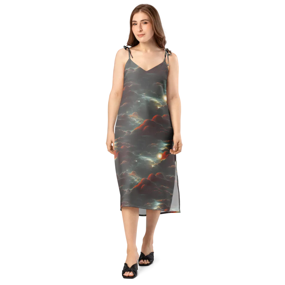 Stellar Highlands on Slip Dress — Front