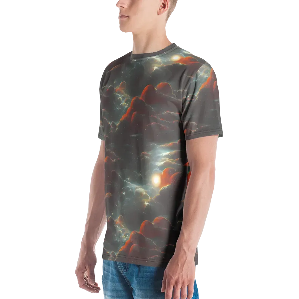 Stellar Highlands on Men's Crew Neck T-Shirt — Left