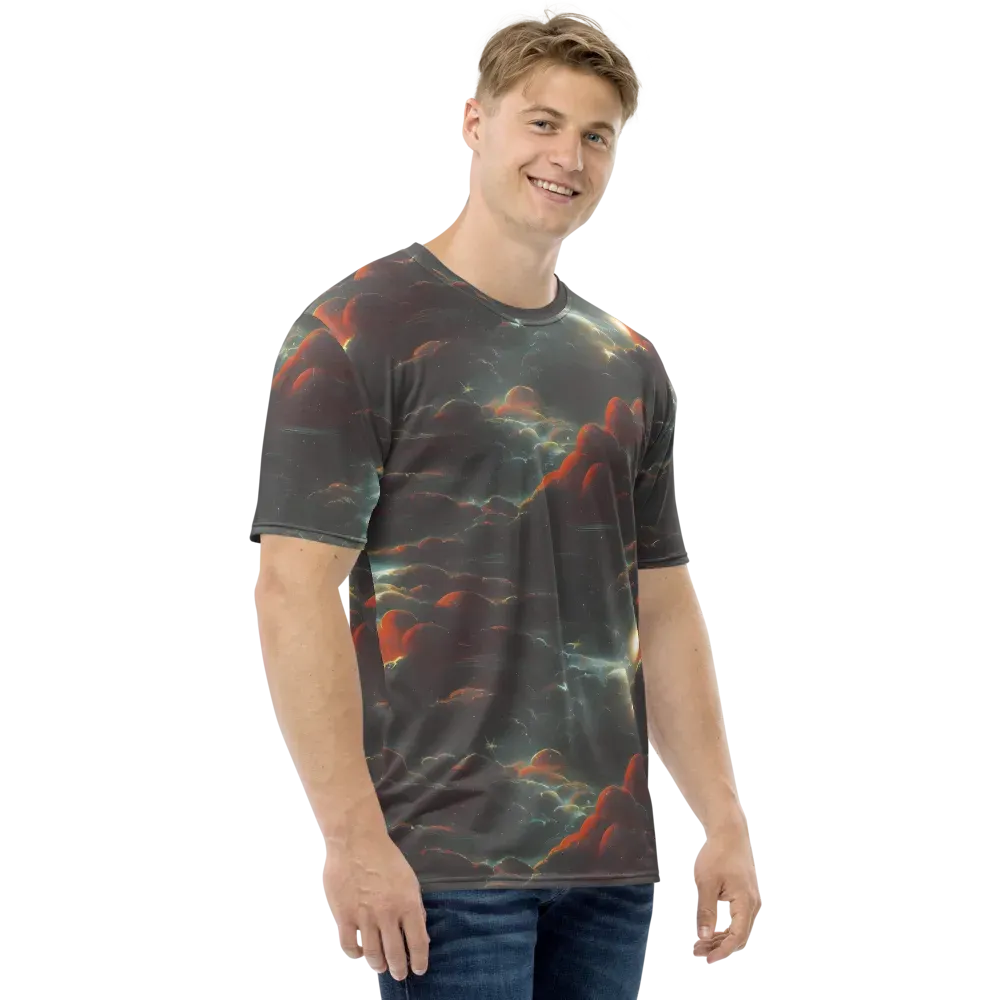 Stellar Highlands on Men's Crew Neck T-Shirt — Right