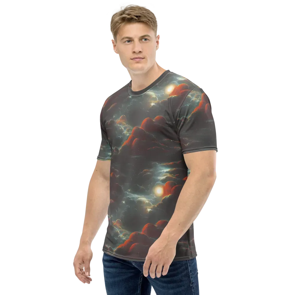 Stellar Highlands on Men's Crew Neck T-Shirt — Left