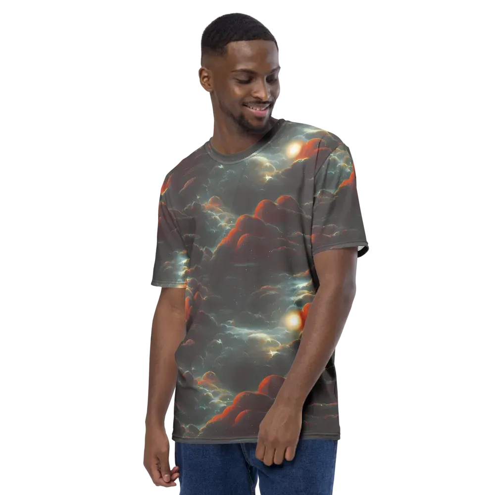 Stellar Highlands on Men's Crew Neck T-Shirt — Left