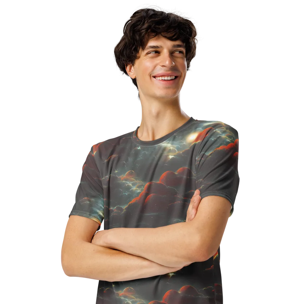 Stellar Highlands on Men's Crew Neck T-Shirt — Left Front