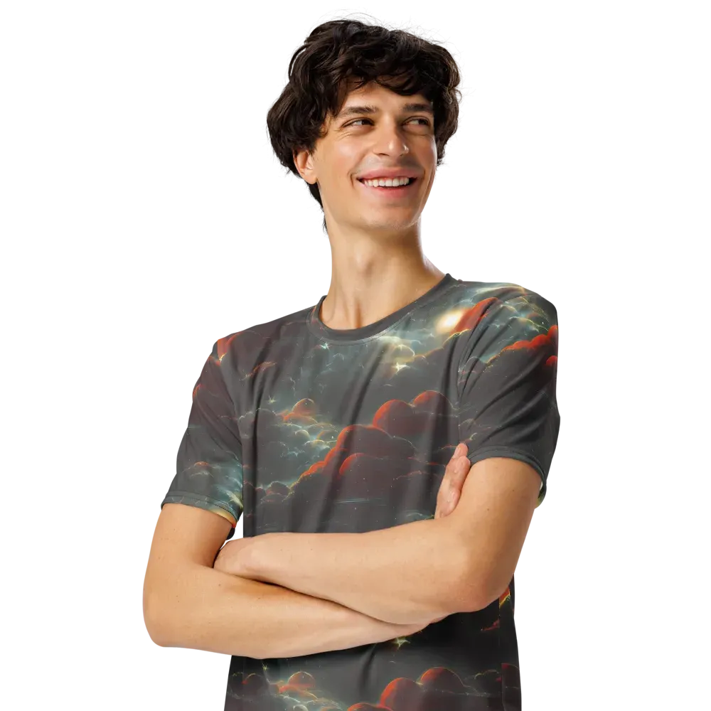 Stellar Highlands on Men's Crew Neck T-Shirt — Left Front