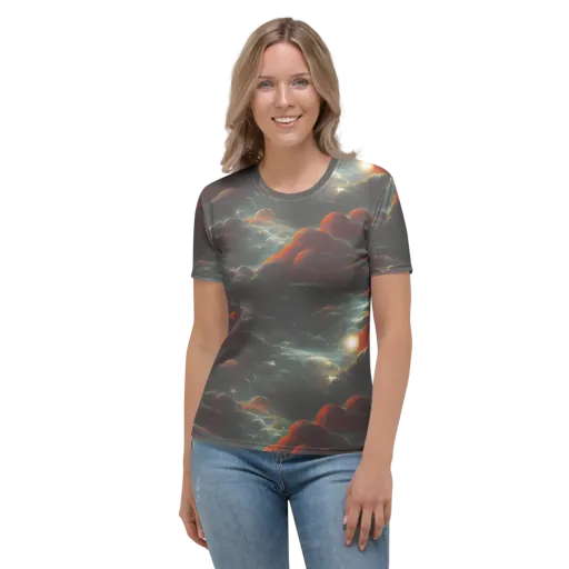 Stellar Highlands on a Women's Crew Neck T-Shirt