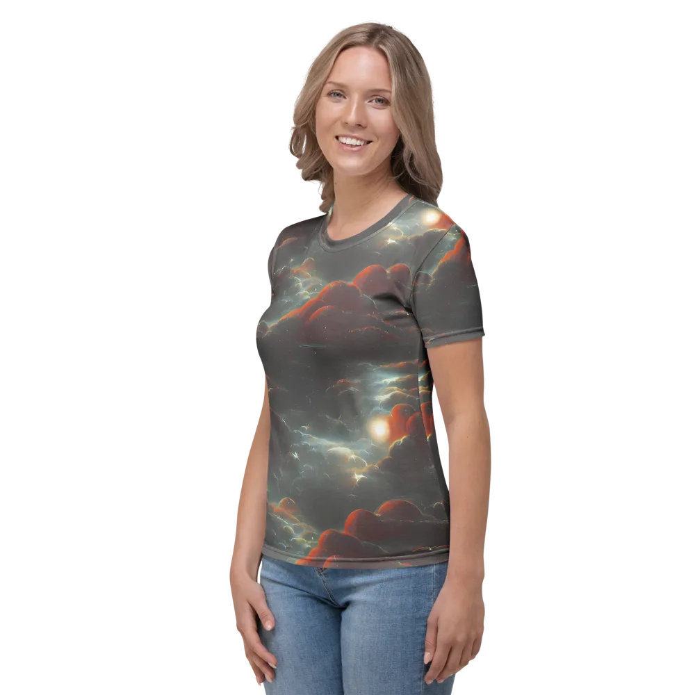 Stellar Highlands on Women's Crew Neck T-Shirt — Left