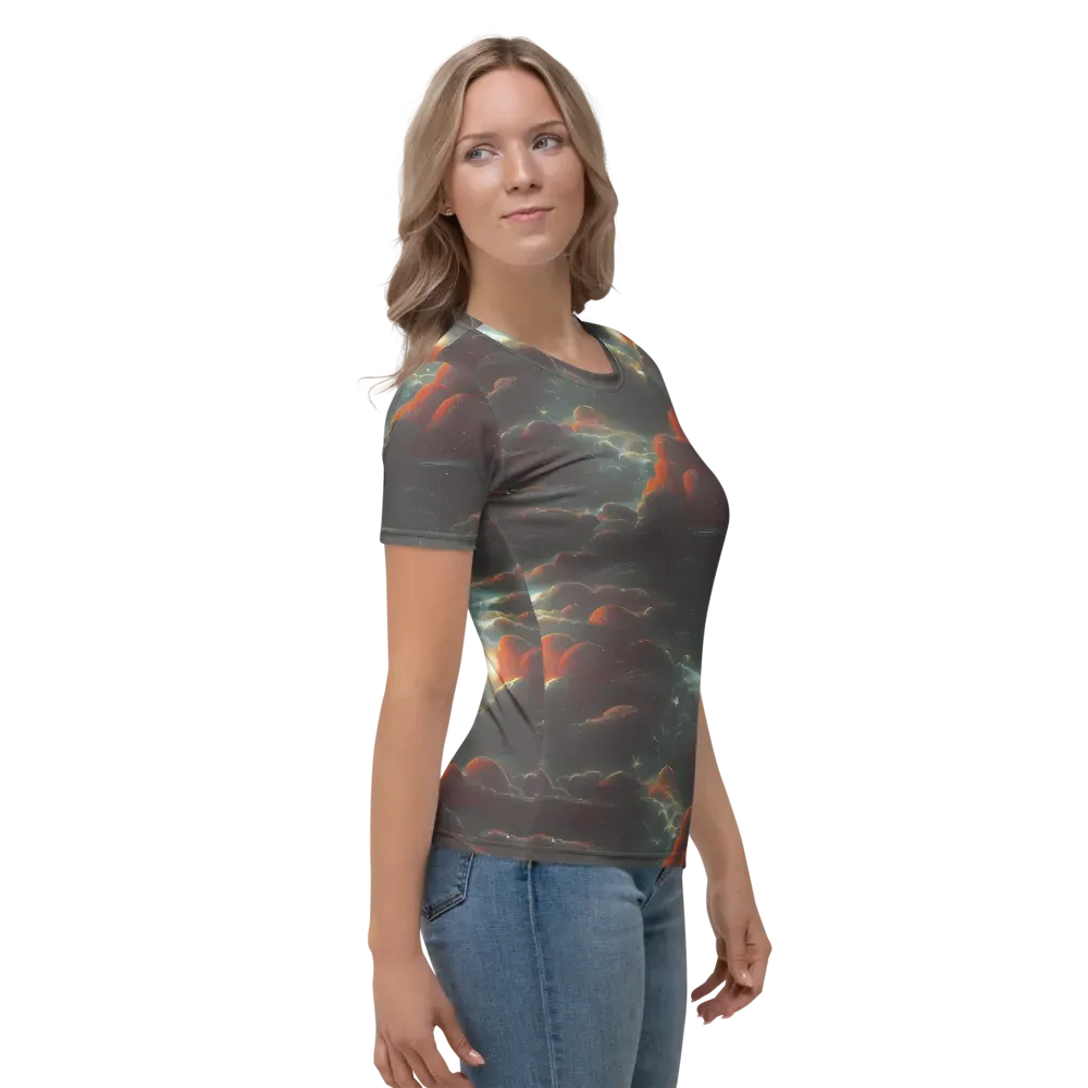 Stellar Highlands on Women's Crew Neck T-Shirt — Right