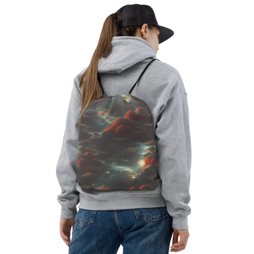 Stellar Highlands on Drawstring Bag — Front